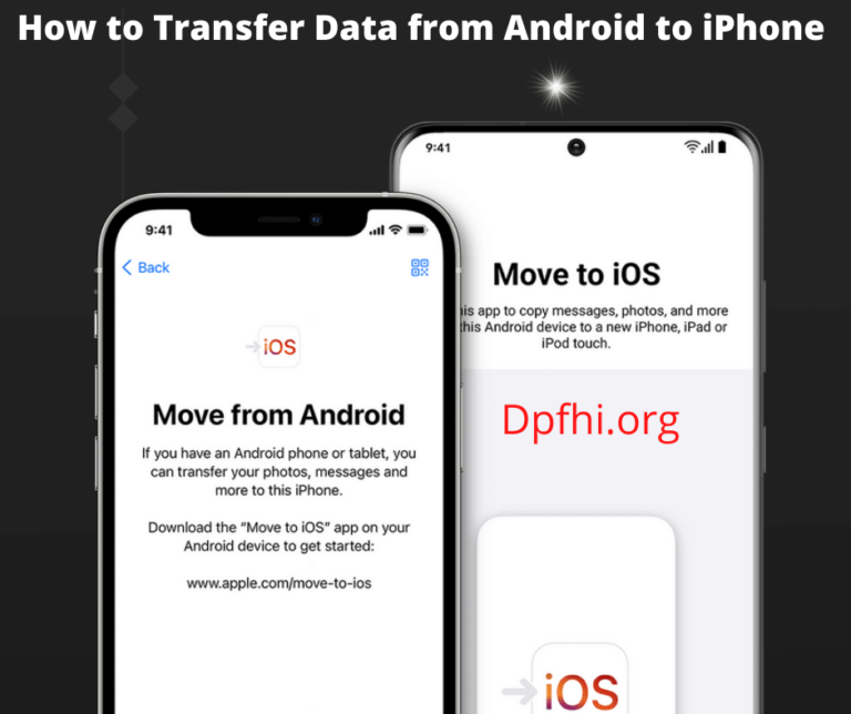 How to Transfer Data from Android to iPhone for free - www.apple.com/move-to-ios