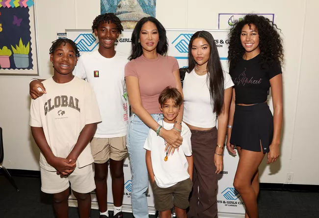 Kimora Lee Simmons With Her Five Kids at The Back To School 2022 Event - kimora lee simmons children