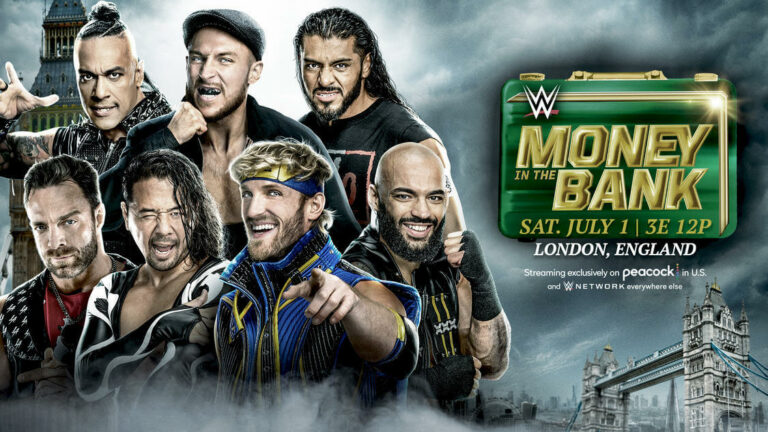 WWE Money in The Bank 2023 Match Card